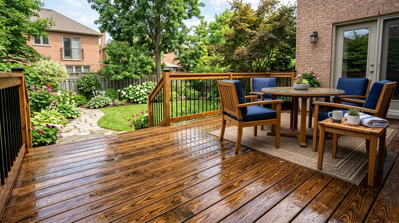Deck and patio cleaning in Philadelphia